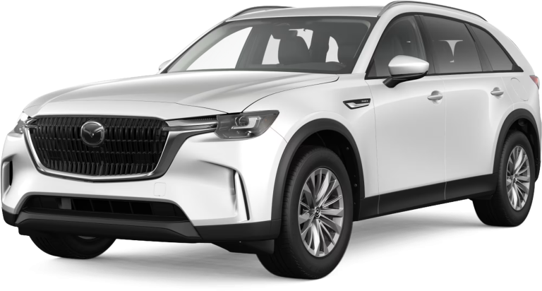 front view of the stylish and discounted 2025 mazda cx90