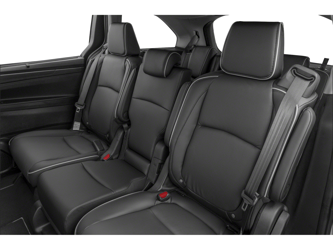 2025 Honda Odyssey EX-L spacious leather-trimmed seats and Magic Slide® second-row seating