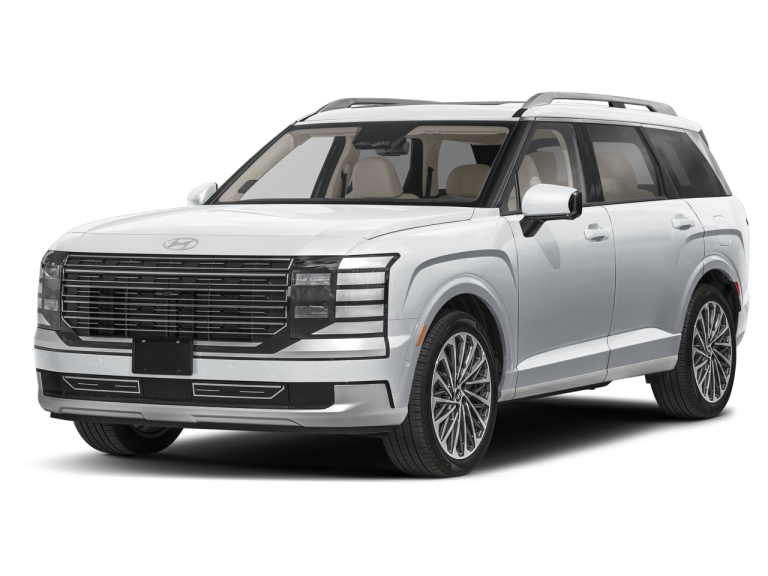 front view of the spacious, 3 row family suv. the 2026 hyundai palisade
