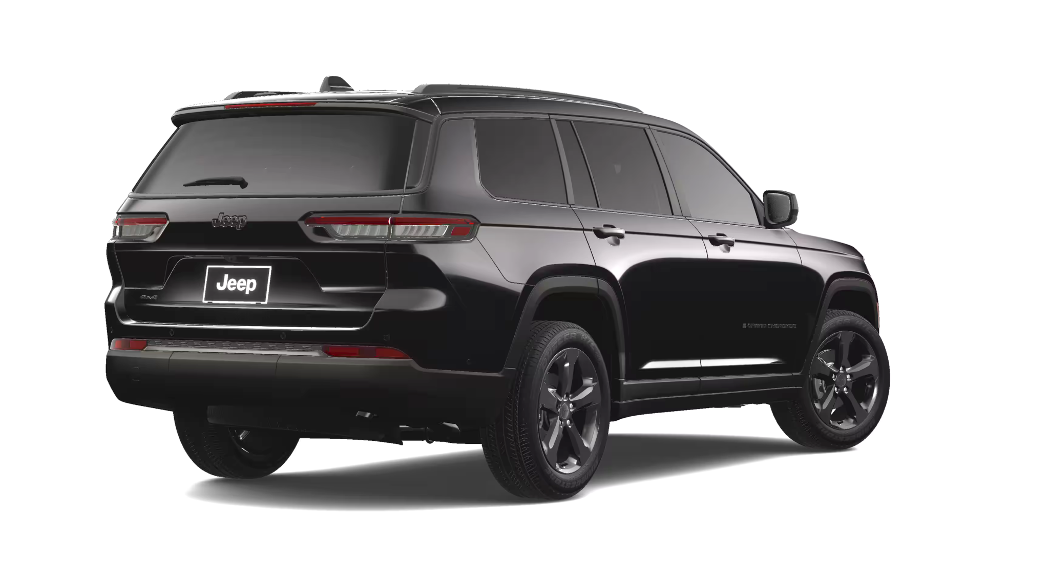 Rear View of 2025 Jeep Grand Cherokee L – Best SUV Lease Deals