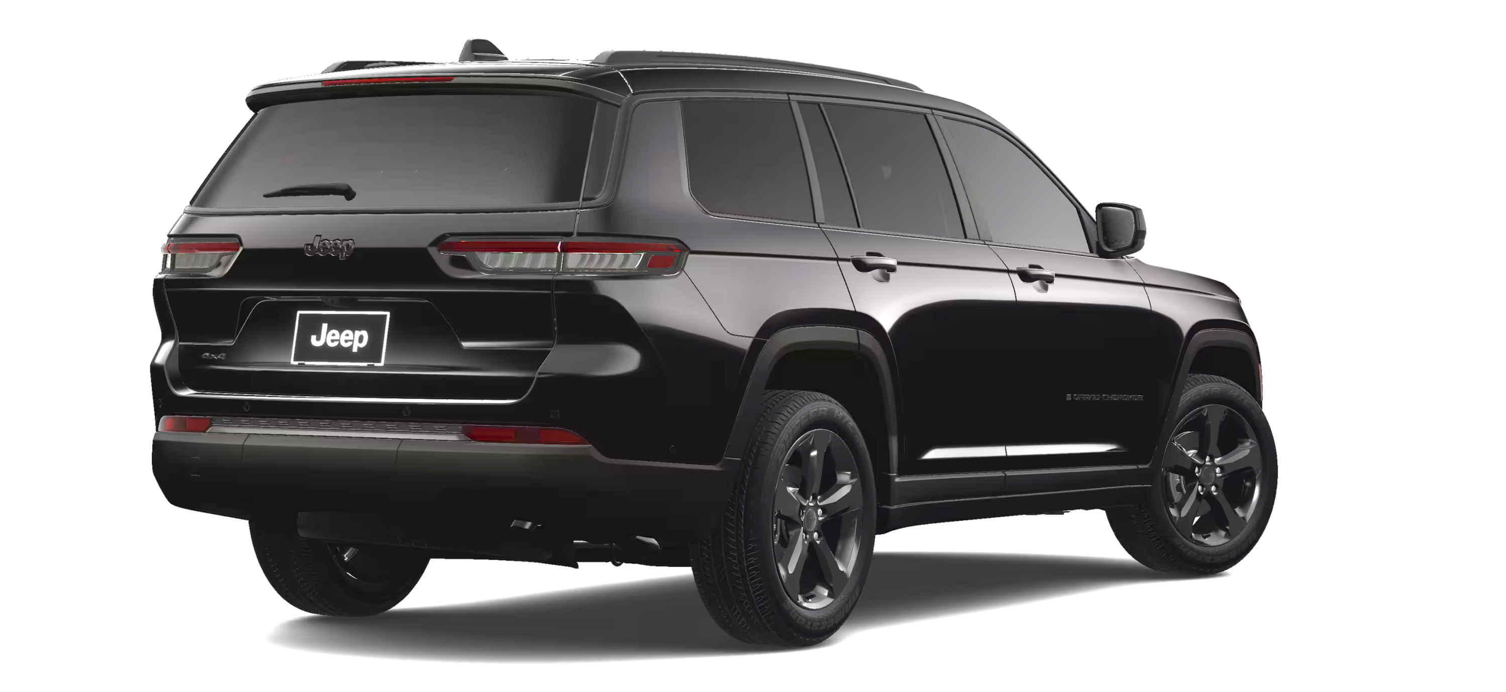 Rear View of 2025 Jeep Grand Cherokee L – Best SUV Lease Deals