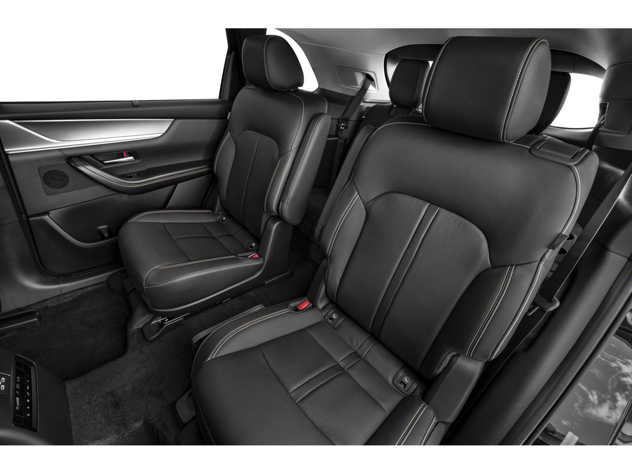 Interior view of the 2025 Mazda CX90 specs showing spacious seating and high-quality materials.