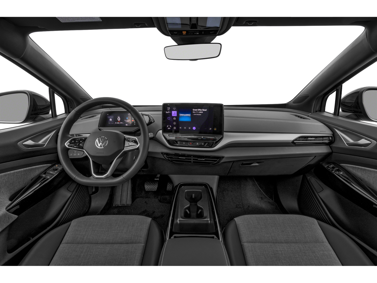 Volkswagen ID.4 lease special interior view