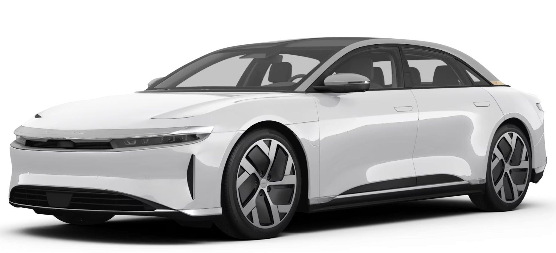 Front view of the 2025 Lucid Air available for lease – Lucid Air lease