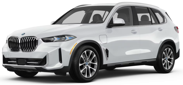 Front view of BMW X5 hybrid for lease with $0 down
