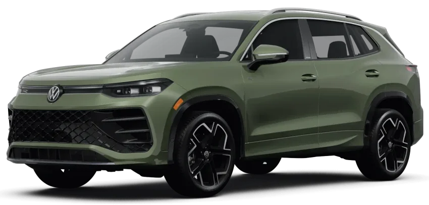 Front view of the 2025 Volkswagen Tiguan Lease in NYC