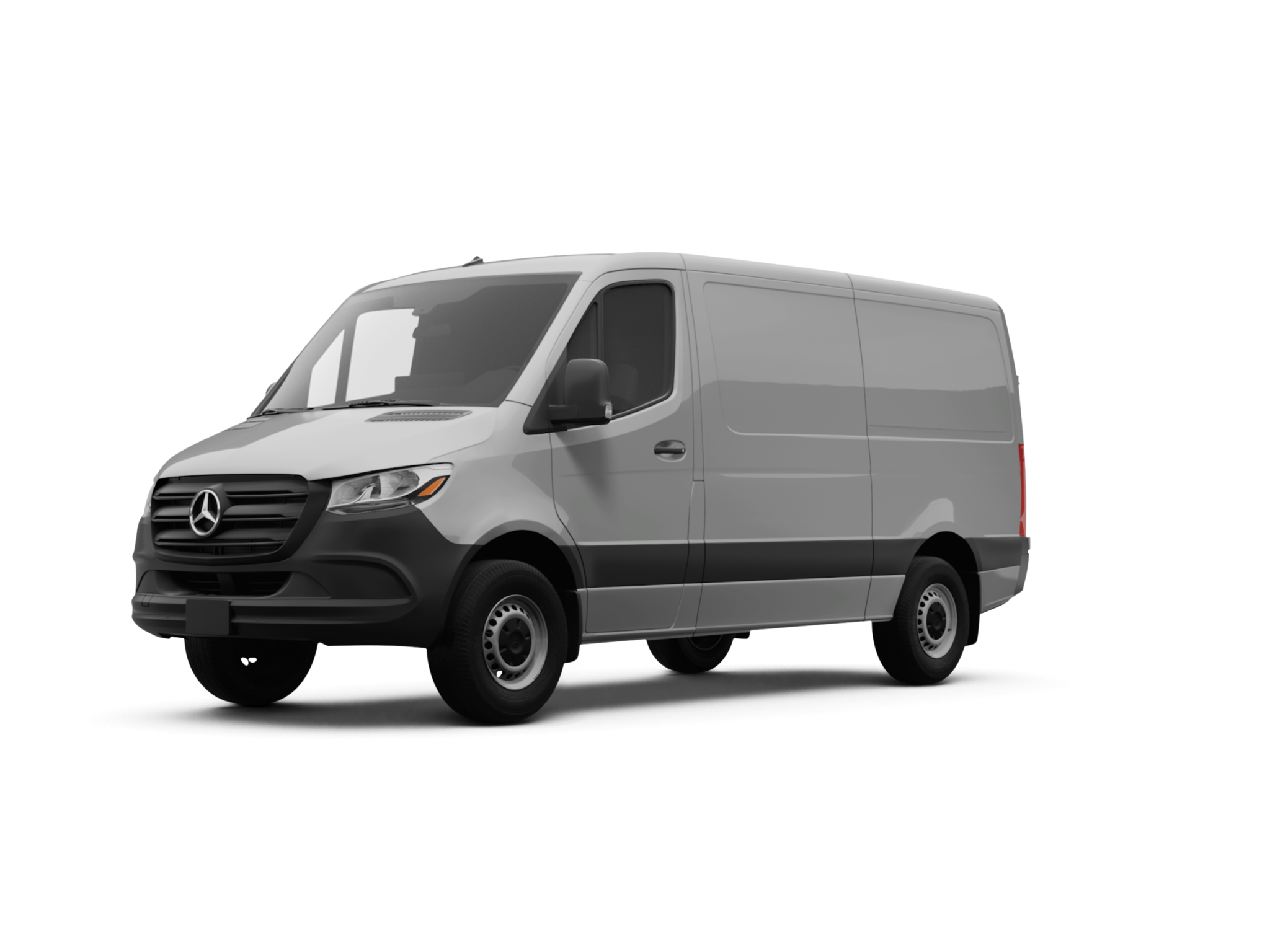 Front view of the 2025 Sprinter Cargo Van – lease for $0 down