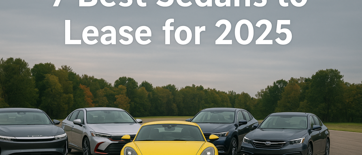 7 Best Sedans to Lease in 2025