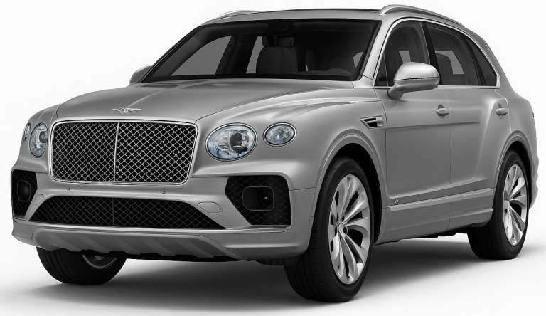 Front view of the 2025 Bentayga Hybrid SUV available for lease with $0 down