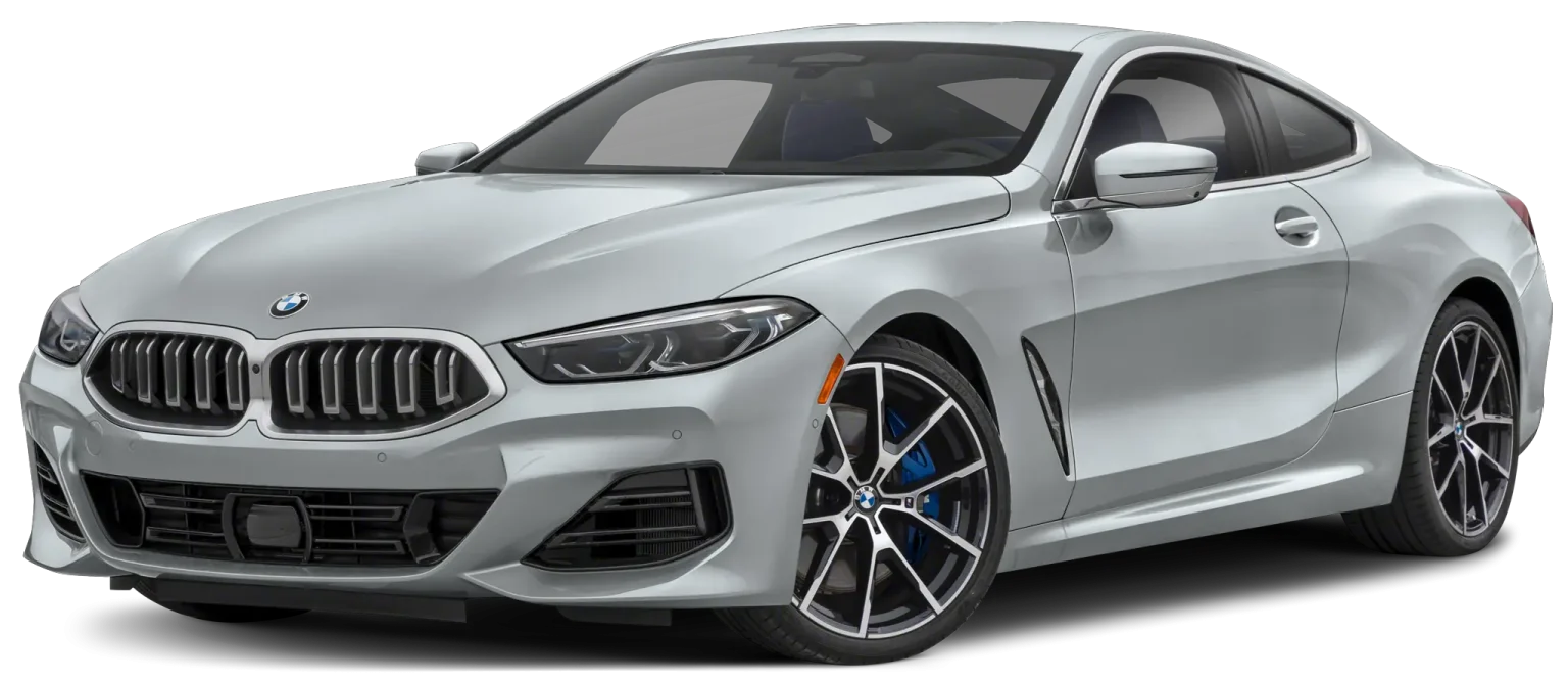 Front view of the BMW 840i Coupe available for lease with $0 down