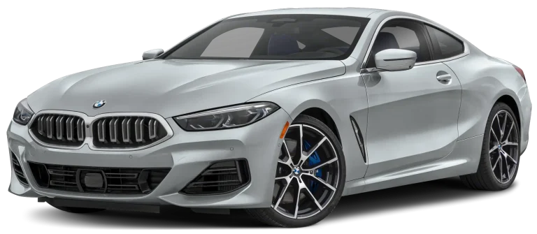 Front view of the BMW 840i Coupe available for lease with $0 down