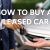 lease buyout recommendations and advice